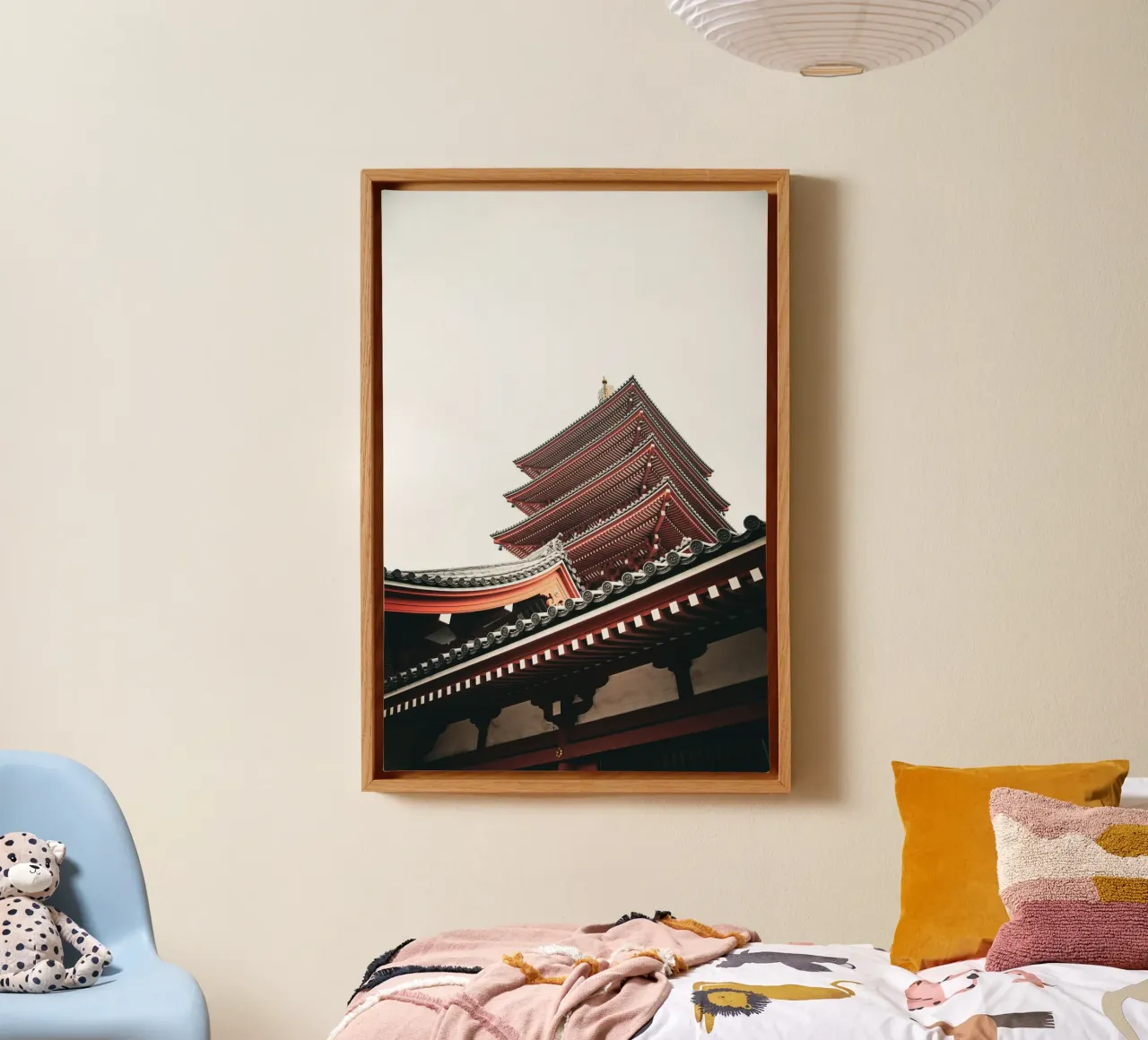 Pagode tela da Flo Klein Gallery