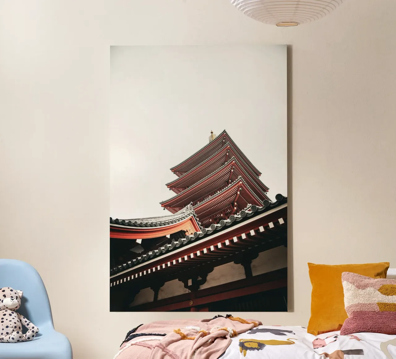 Pagode tela da Flo Klein Gallery