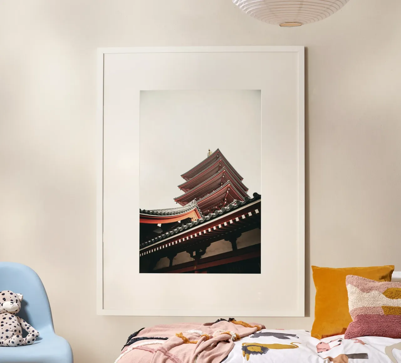 Pagode Poster von Flo Klein Gallery