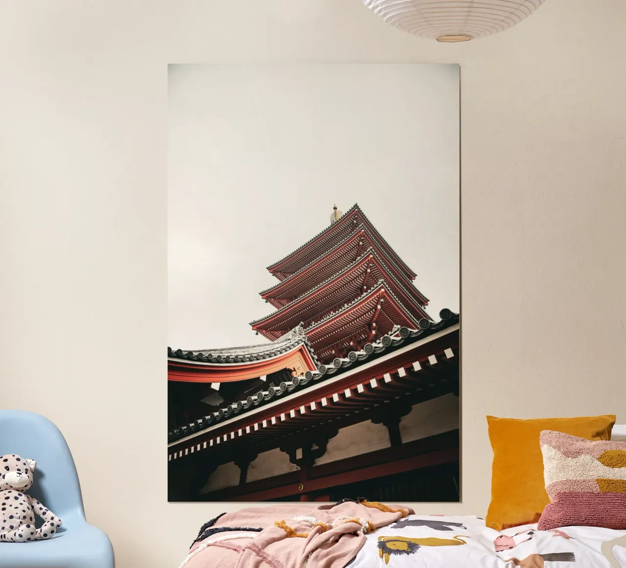 Pagode Poster von Flo Klein Gallery