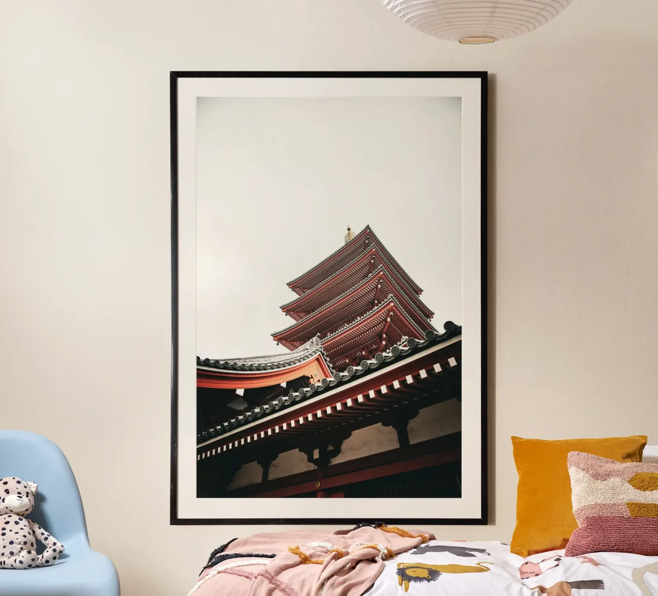 Pagode Poster von Flo Klein Gallery