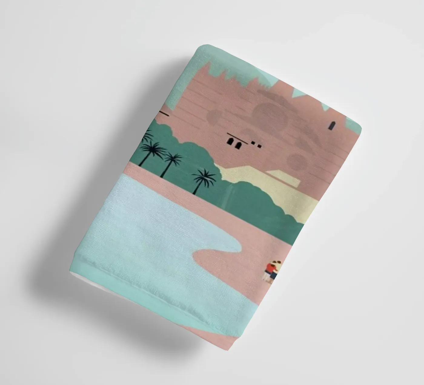 Mallorca towel by Katinka Reinke