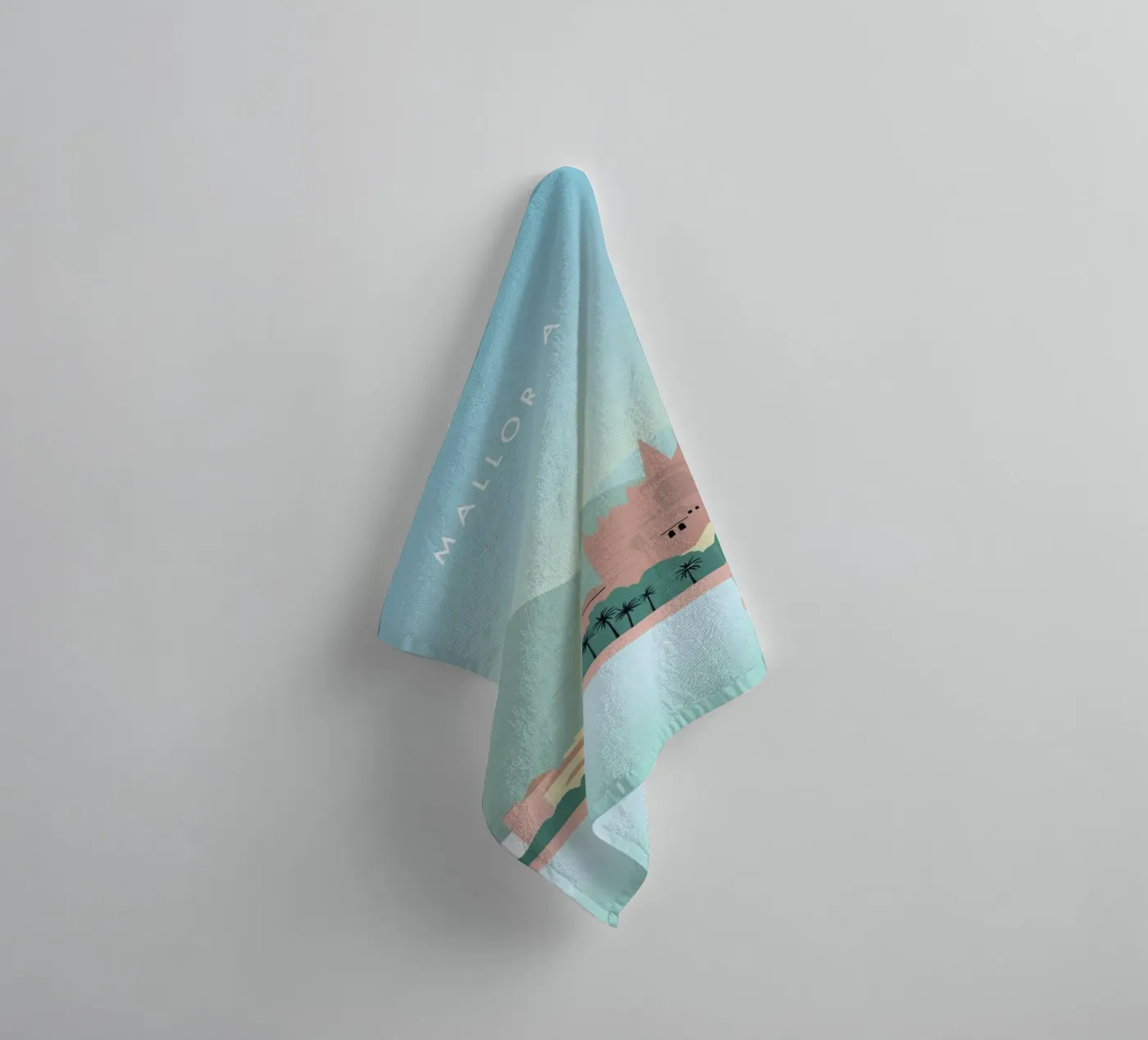 Mallorca towel by Katinka Reinke