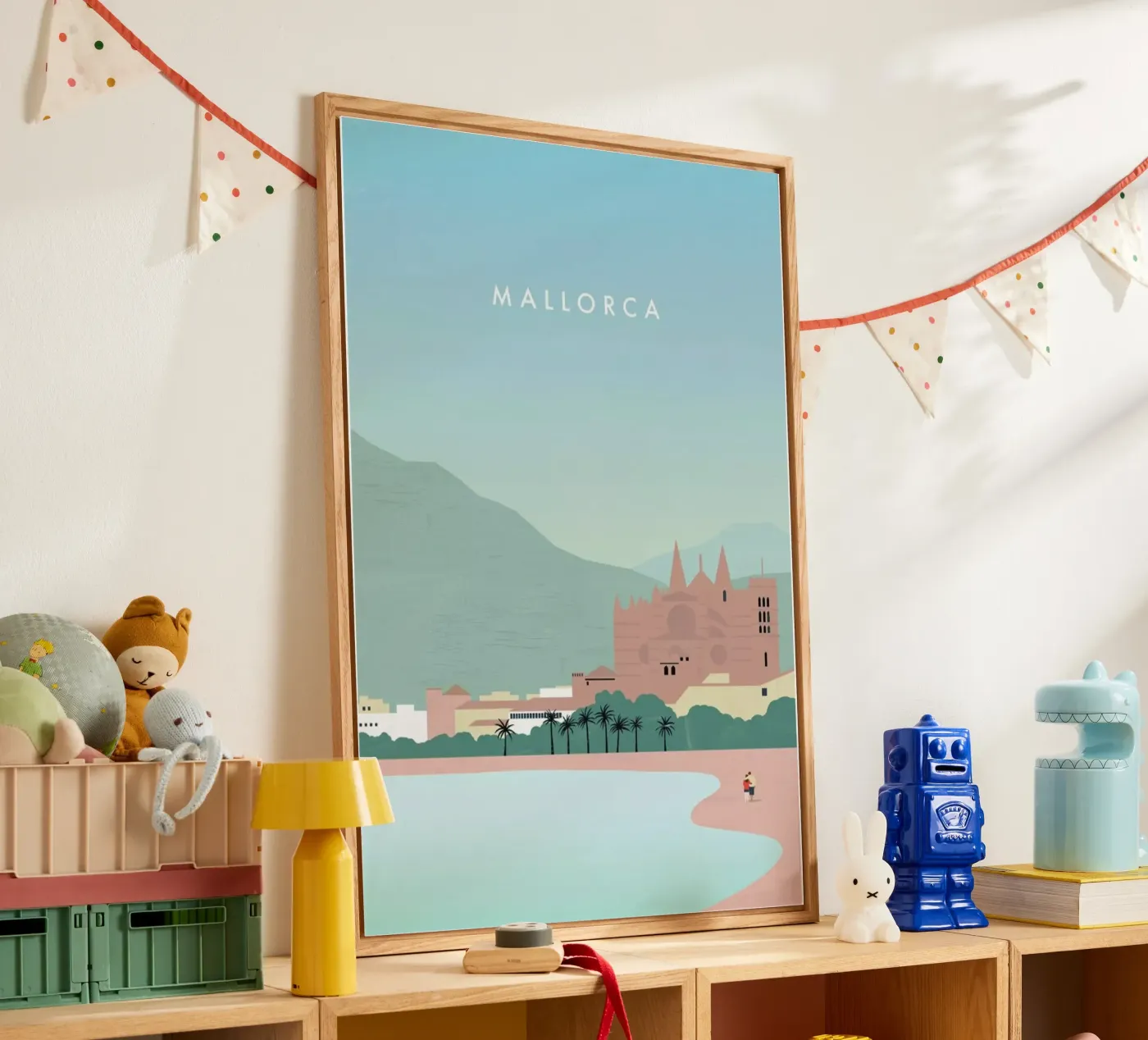 Mallorca acryl van Katinka Reinke