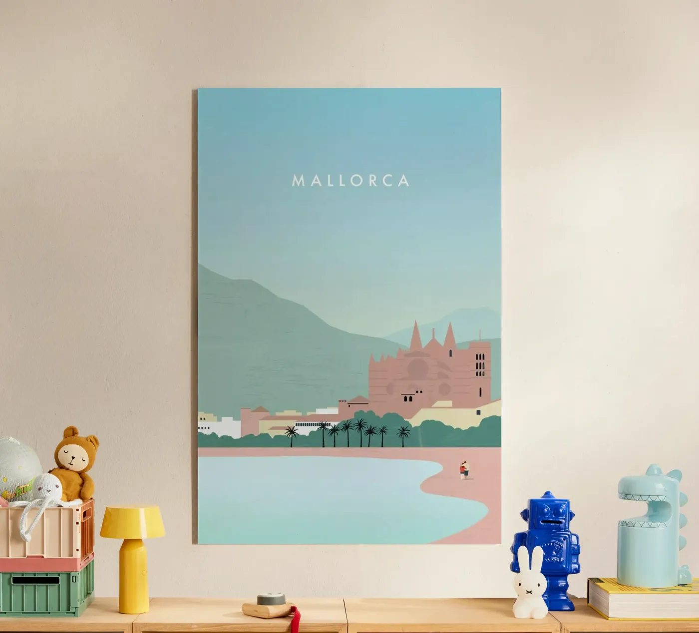 Mallorca acryl van Katinka Reinke