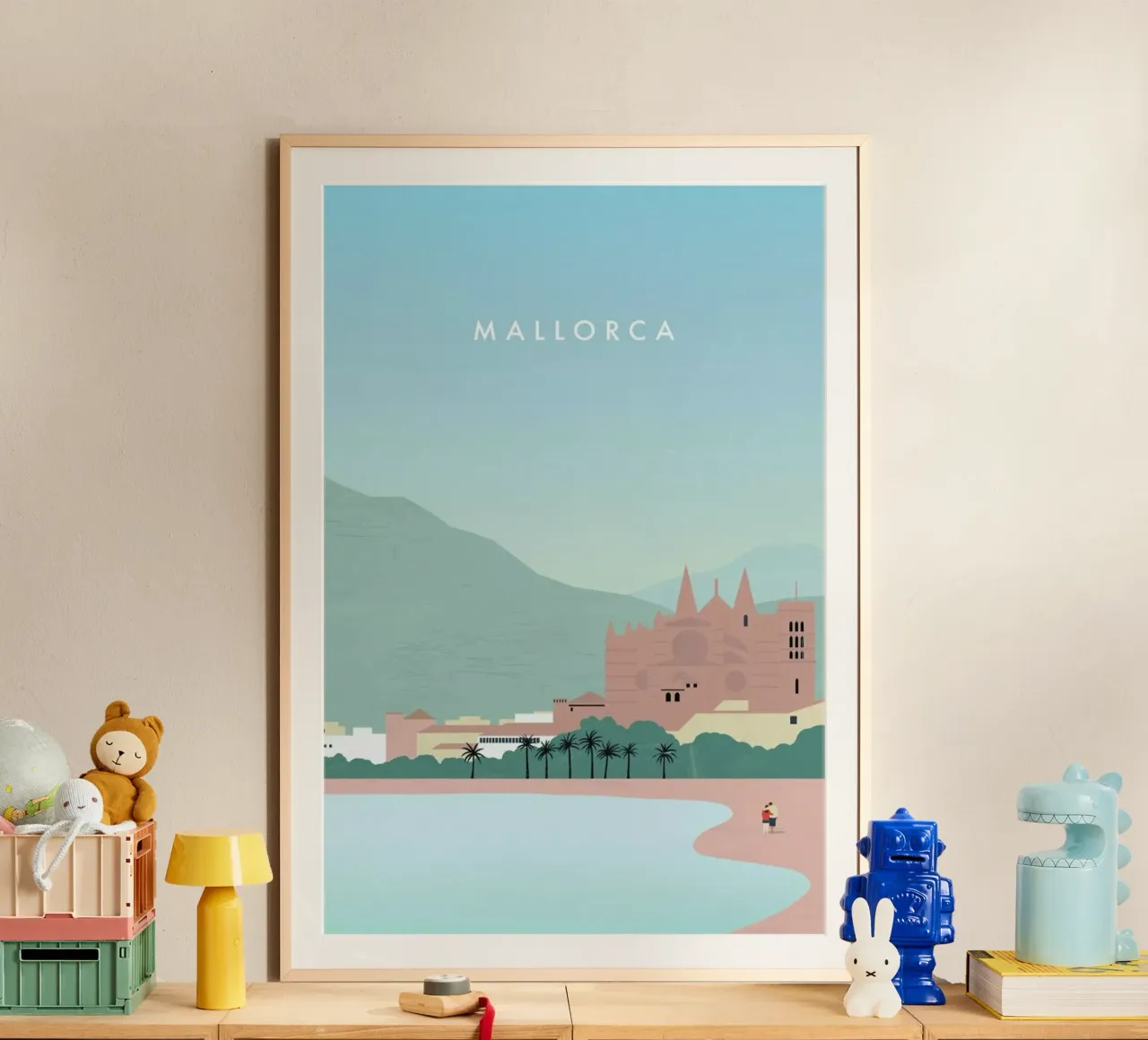 Mallorca poster da Katinka Reinke