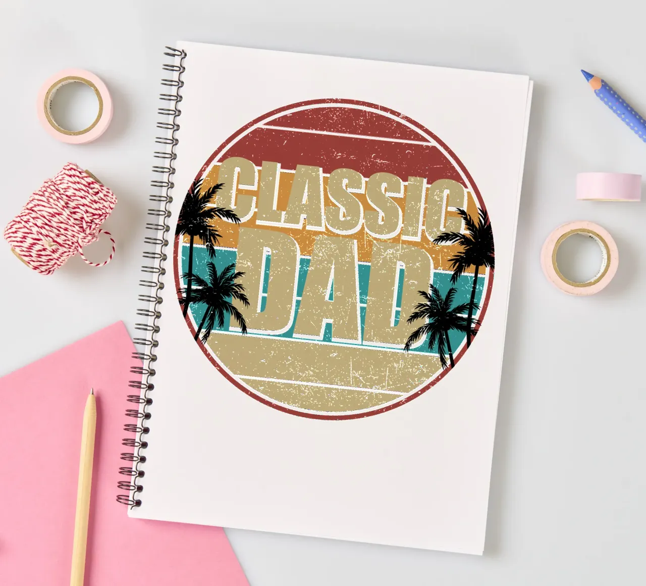 Classic Dad diario ad anelli da edsonramosart