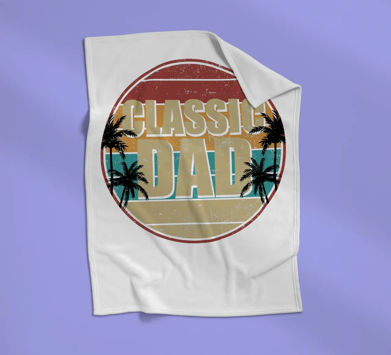 Classic Dad coperta in pile da edsonramosart