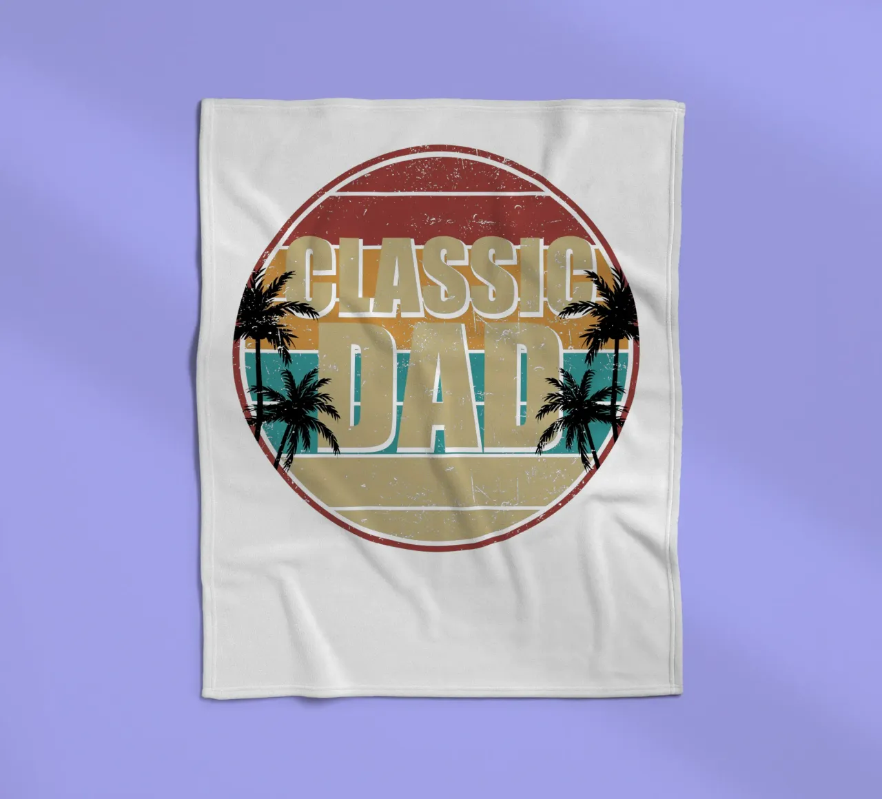 Classic Dad coperta in pile da edsonramosart