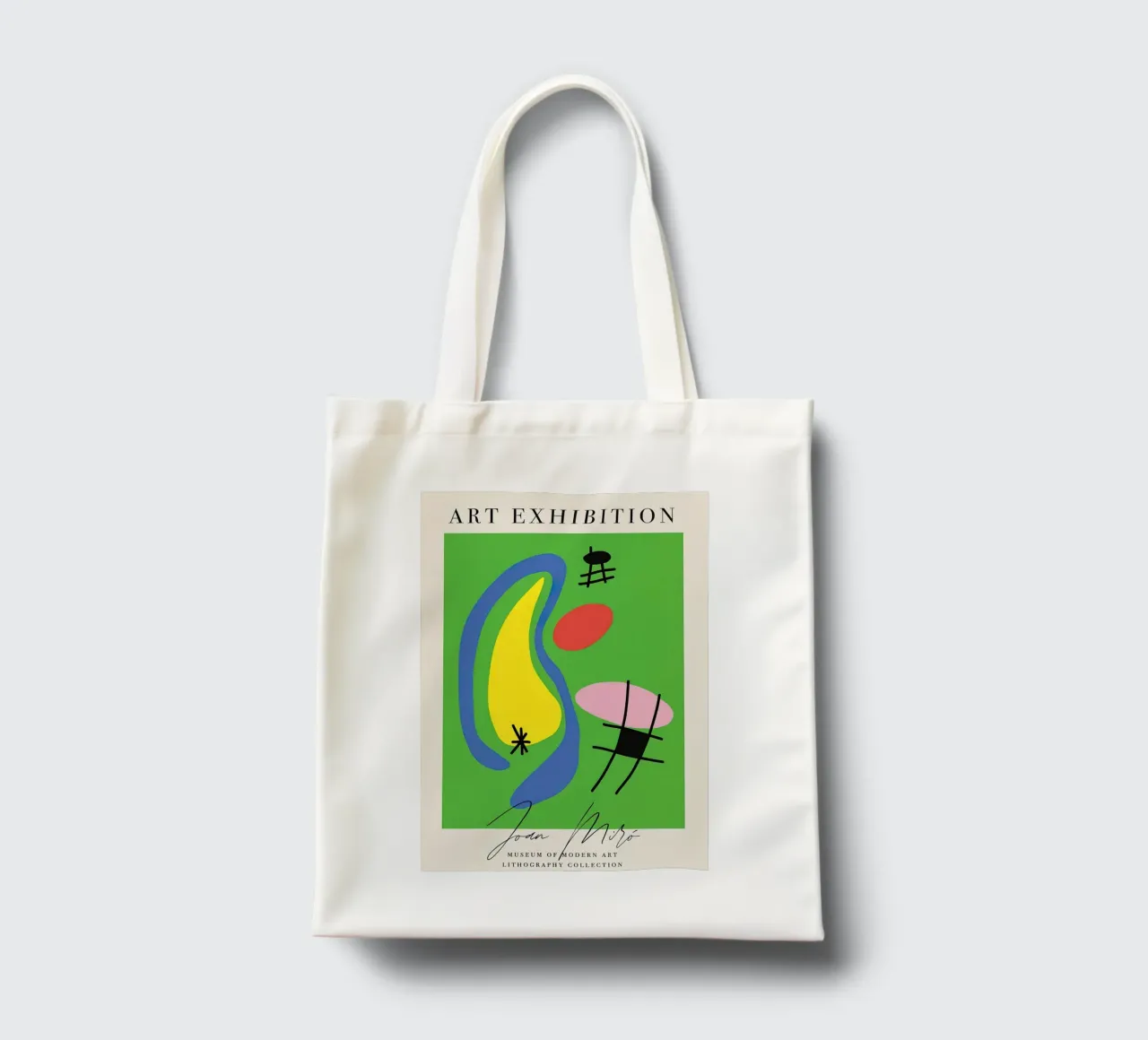 Exhibition Modern Minimalist tote bag by phillipp veisenberg