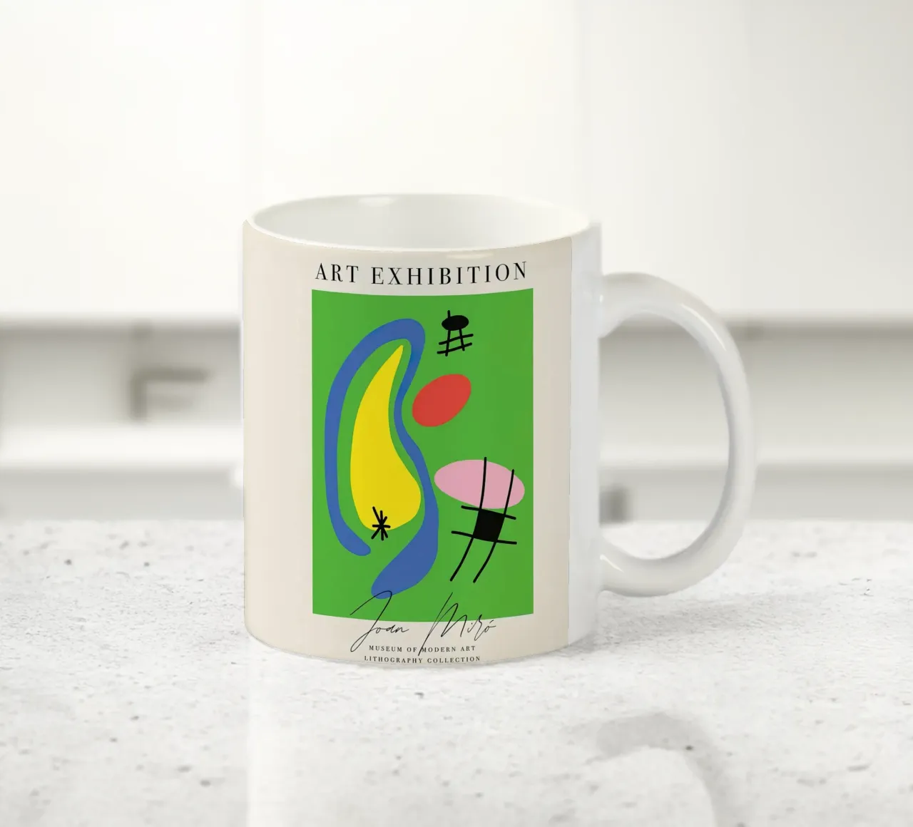 Mostra Moderna Minimalista tazza in ceramica da phillipp veisenberg