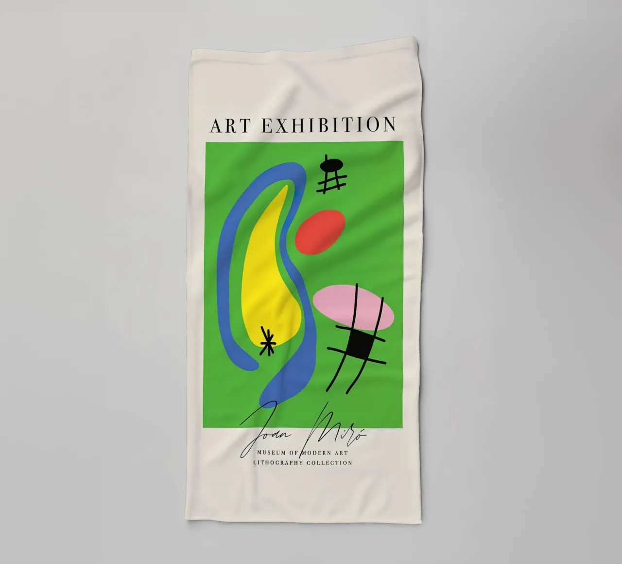 Exhibition Modern Minimalist towel by phillipp veisenberg