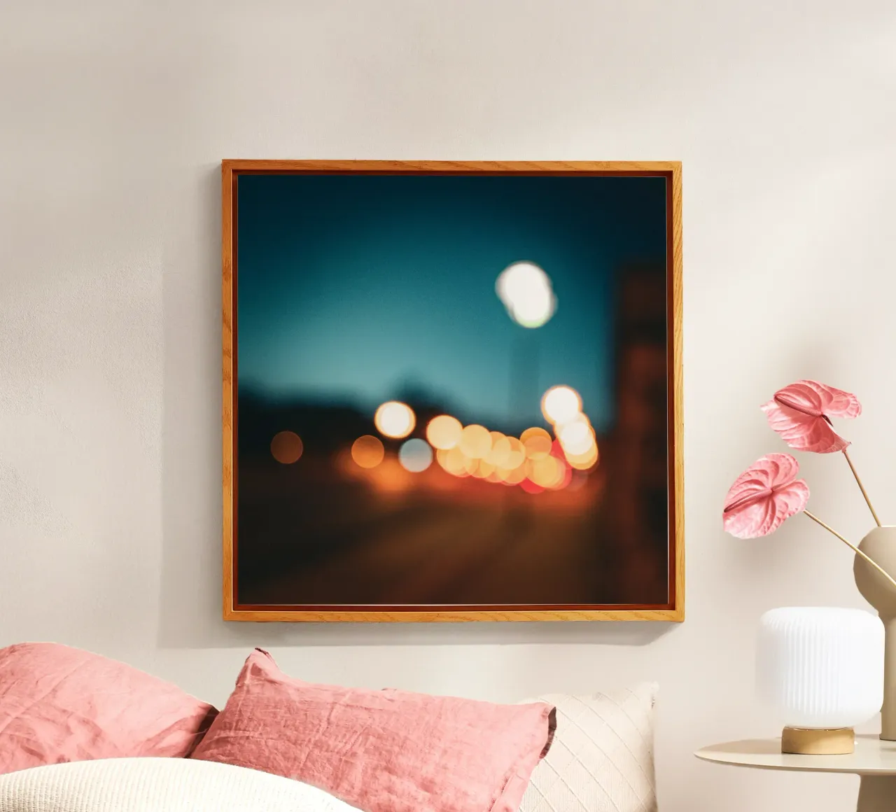 City Lights plexiglass da Flo Klein