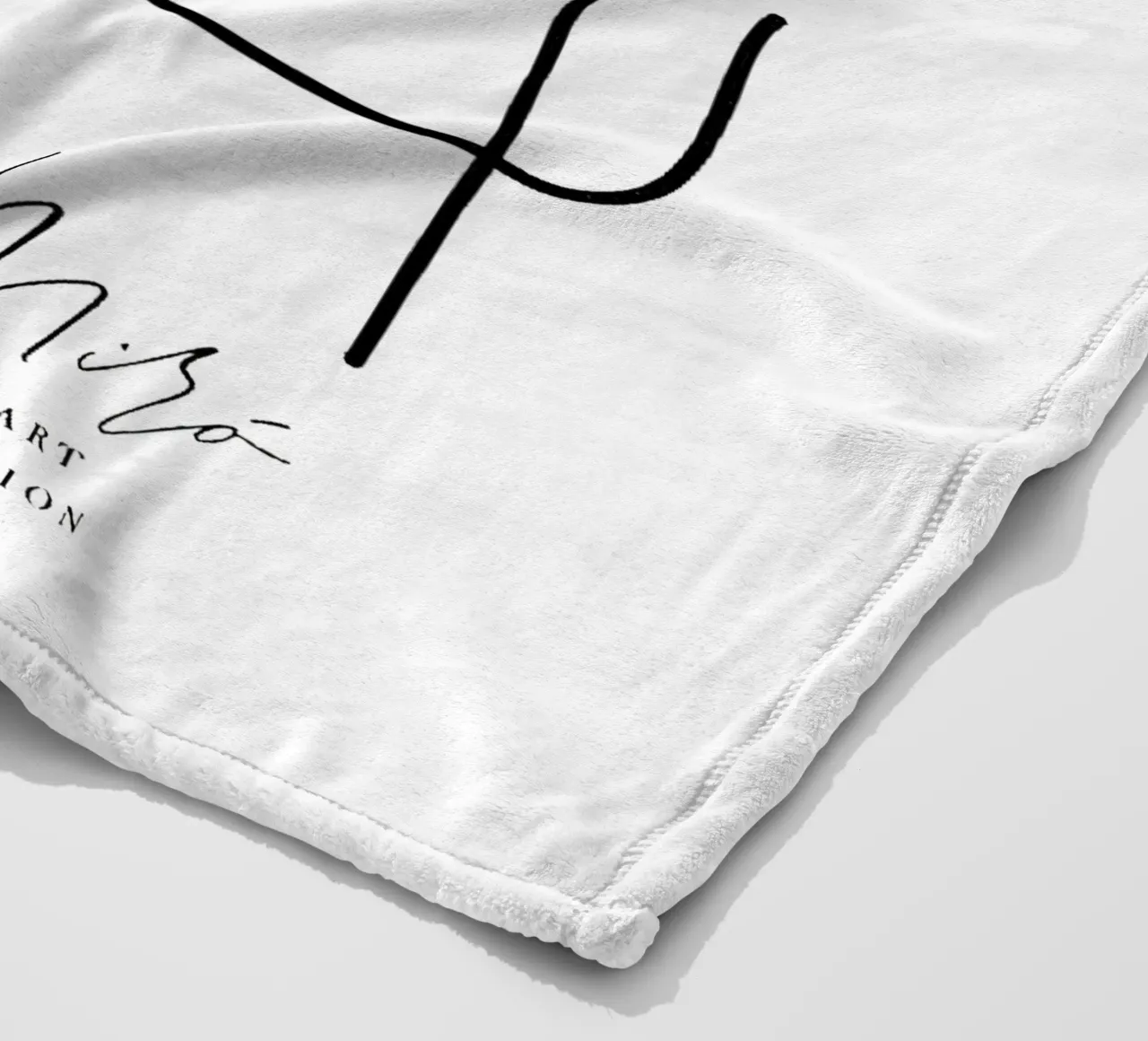 Manifesto della mostra d'arte di Joan Miro coperta in pile da phillipp veisenberg