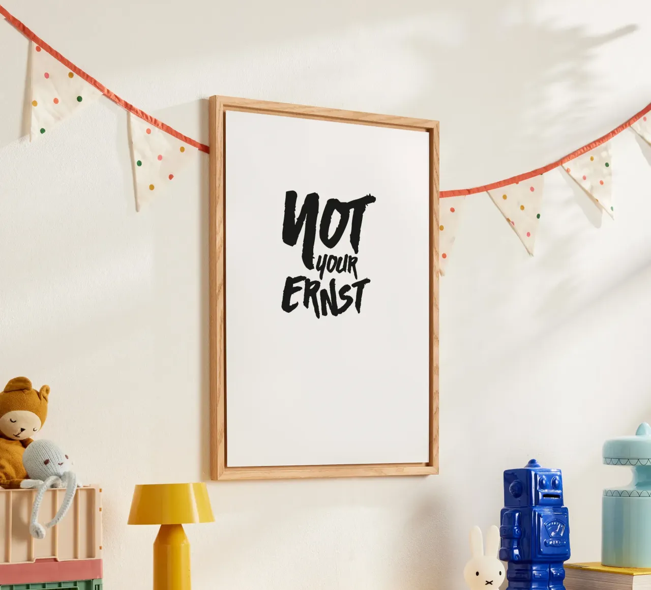 Ernst acrylic glass by Flo Klein