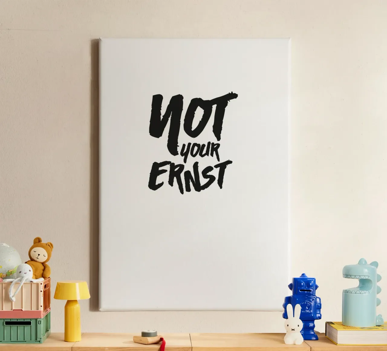Ernst canvas by Flo Klein
