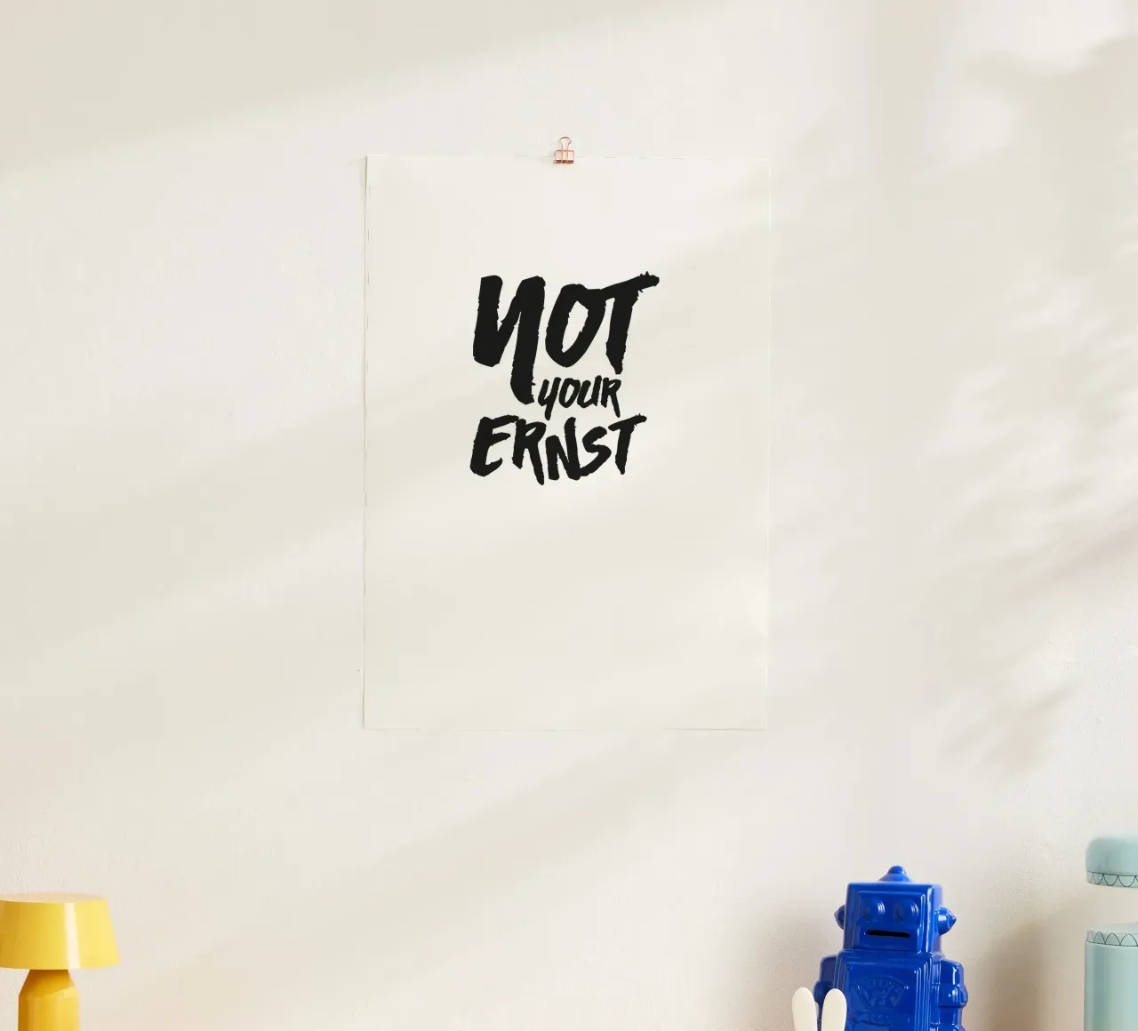 Ernst poster by Flo Klein