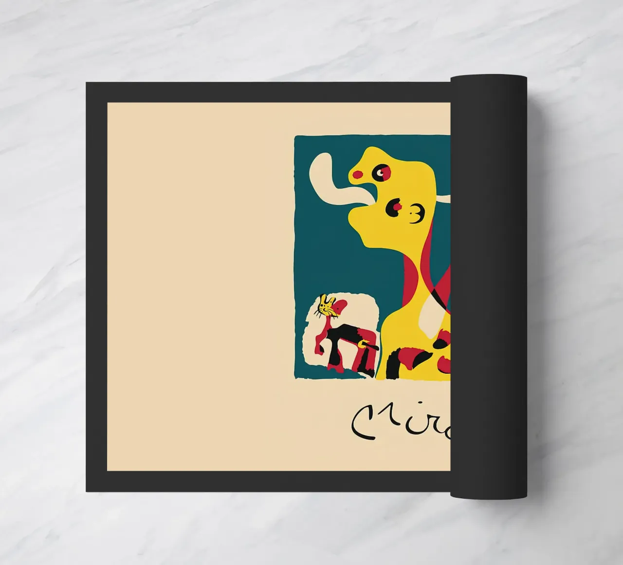 Manifesto d'epoca di Joan Miro zerbino da phillipp veisenberg