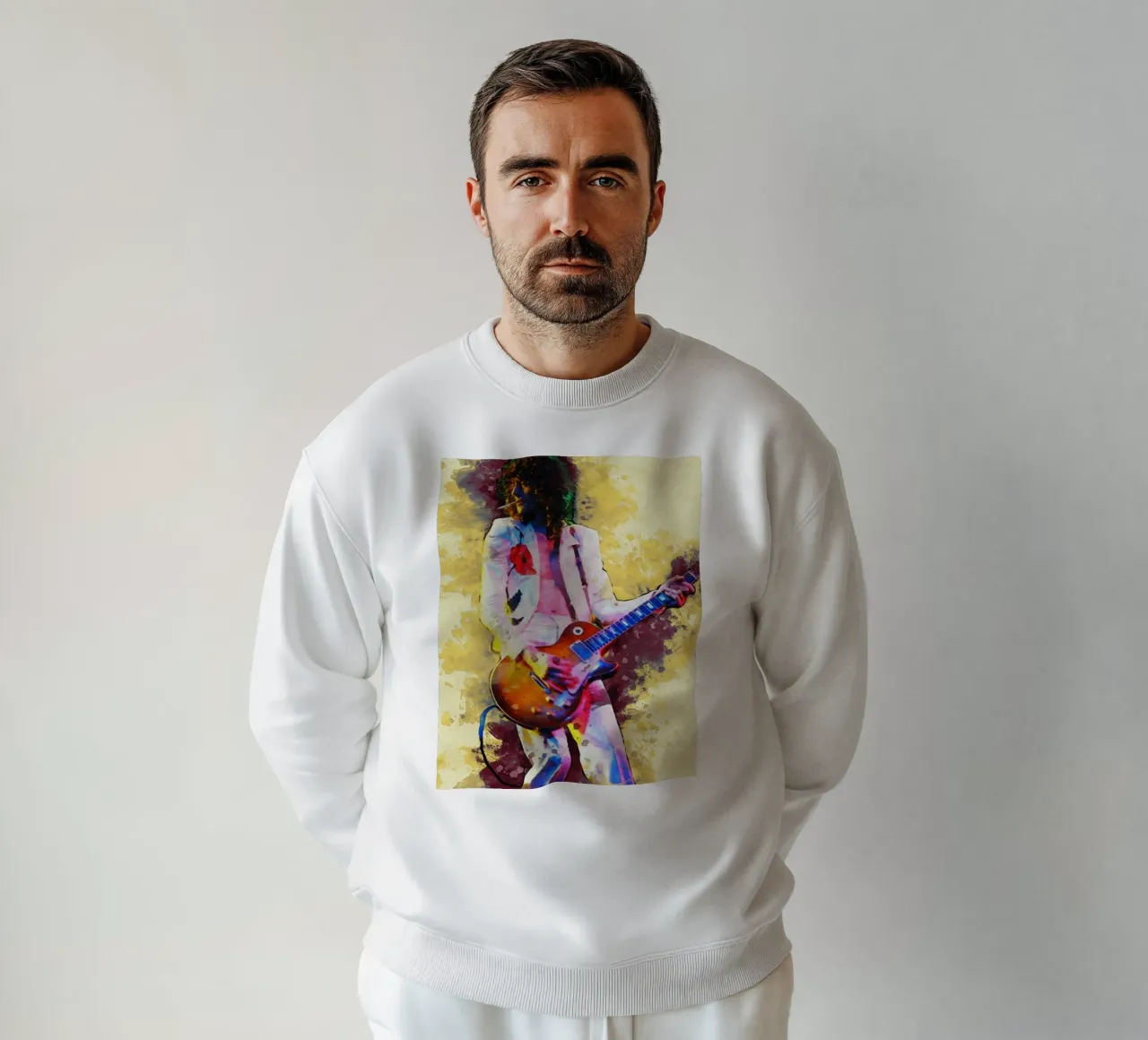 Sbaffo di Jimmy Page felpa da Gunawan Rb