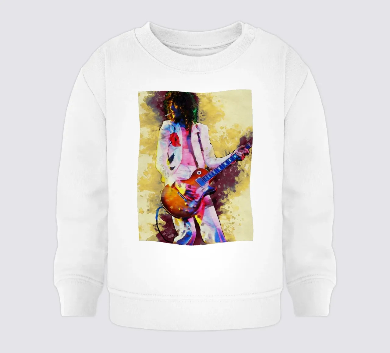 Sbaffo di Jimmy Page felpa neonato da Gunawan Rb
