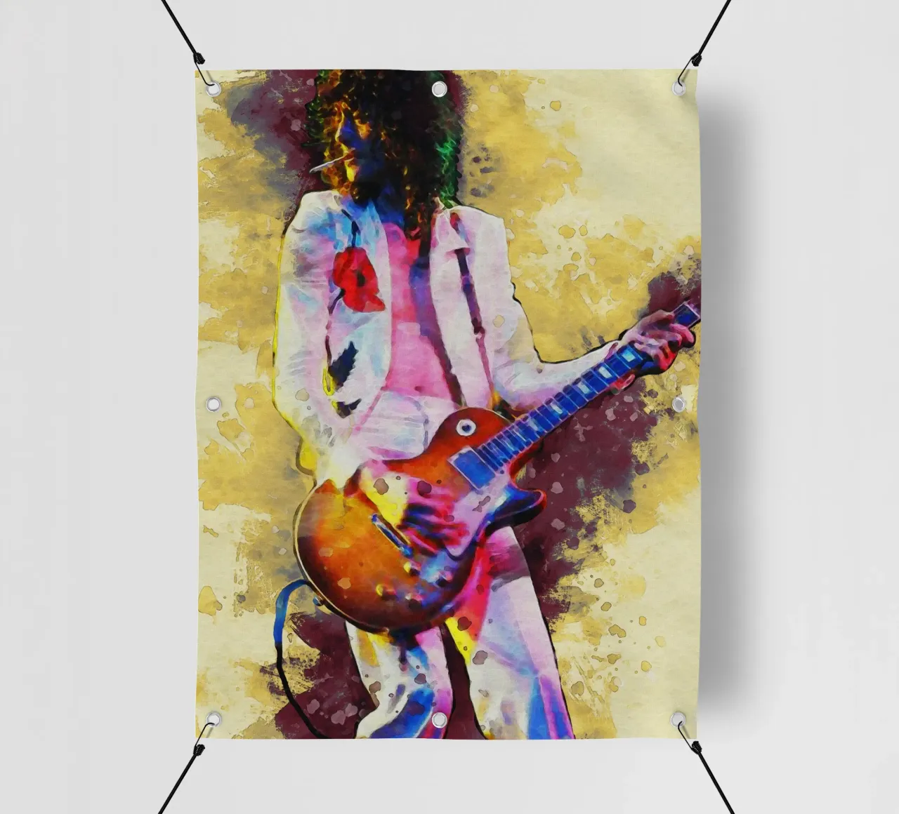 Sbaffo di Jimmy Page telo in pvc da Gunawan Rb