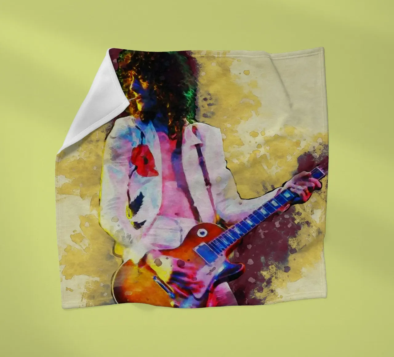 Sbaffo di Jimmy Page coperta in pile da Gunawan Rb