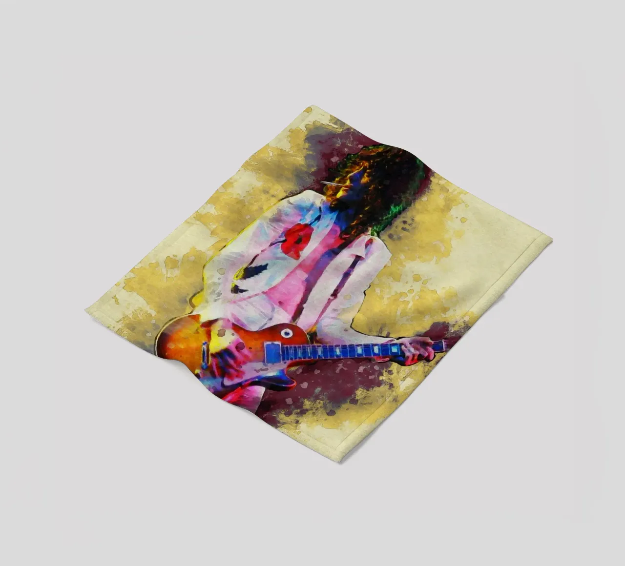 Sbaffo di Jimmy Page coperta in pile da Gunawan Rb