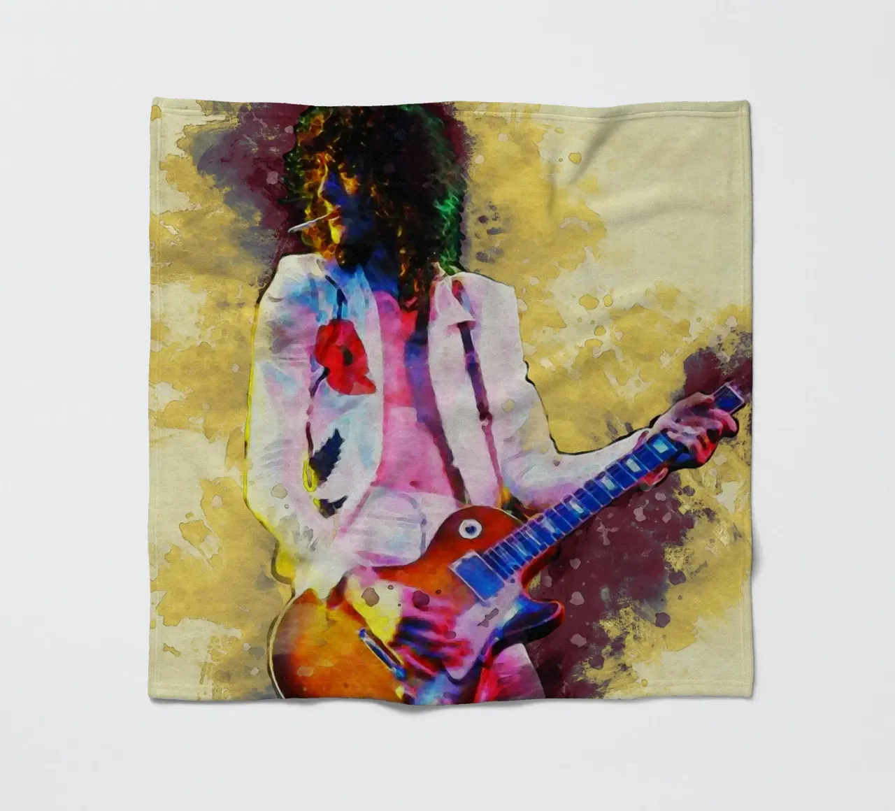 Sbaffo di Jimmy Page coperta in pile da Gunawan Rb