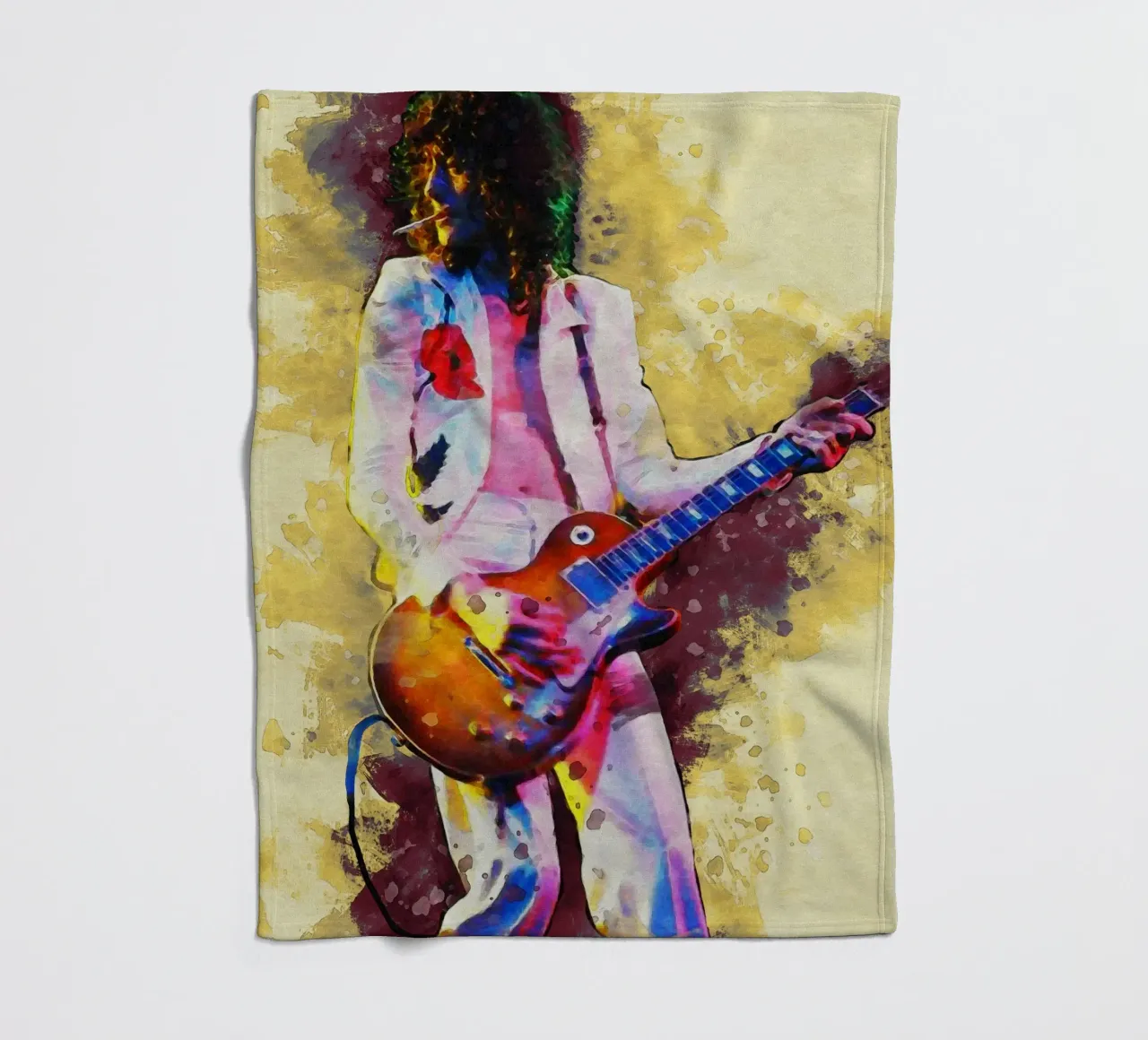 Sbaffo di Jimmy Page coperta in pile da Gunawan Rb