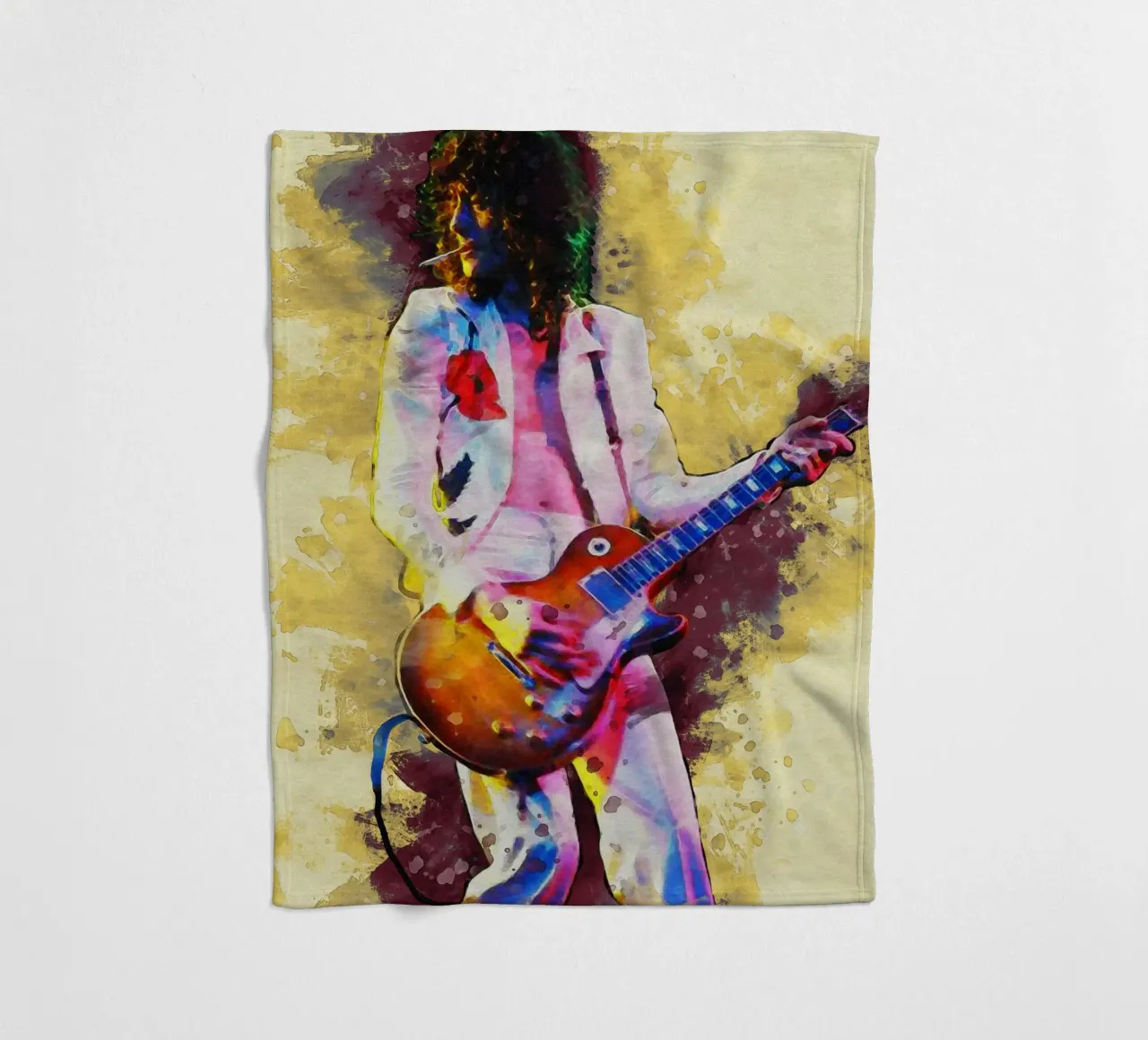Sbaffo di Jimmy Page coperta in pile da Gunawan Rb