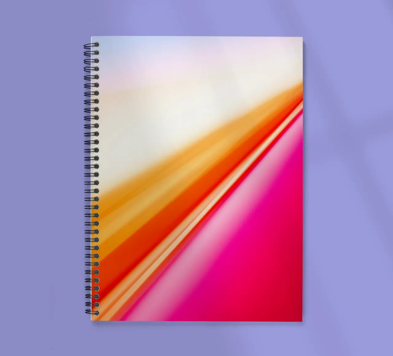 Pink Speed spiral notebook by Flo Klein