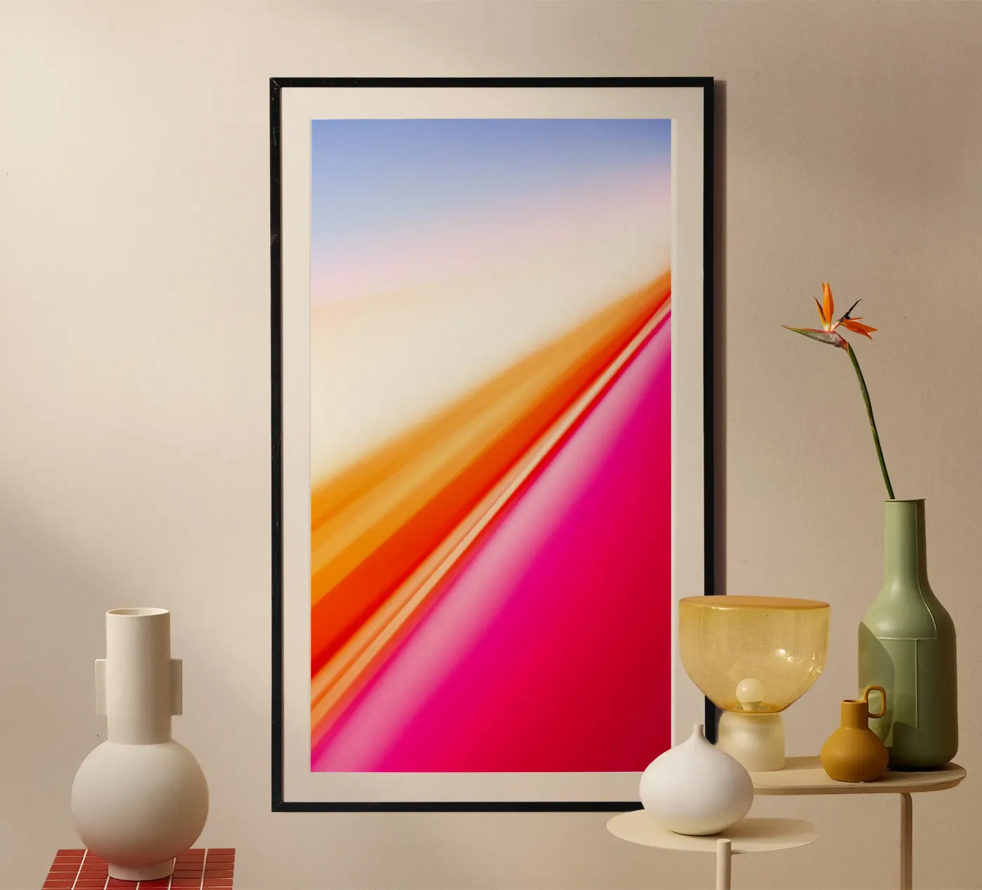 Pink Speed poster da UrbanART