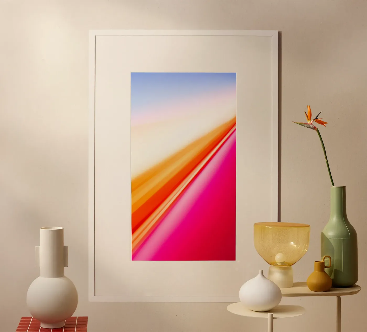 Pink Speed poster da UrbanART