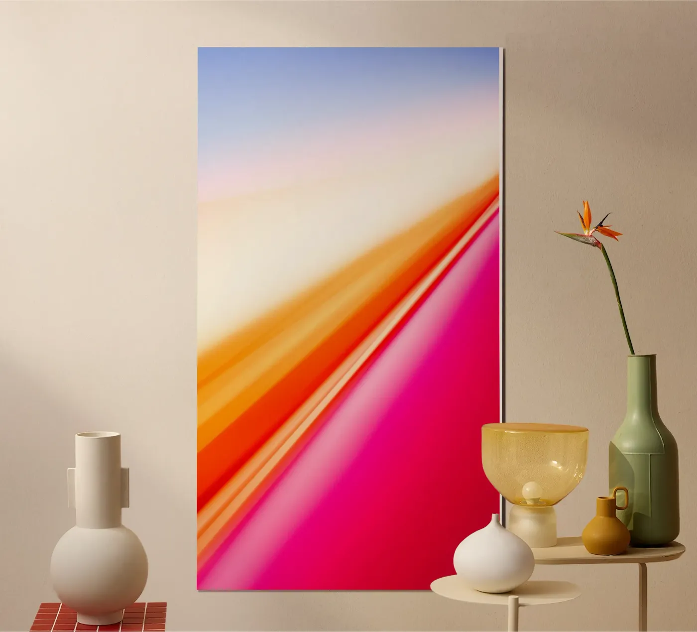 Pink Speed poster da UrbanART