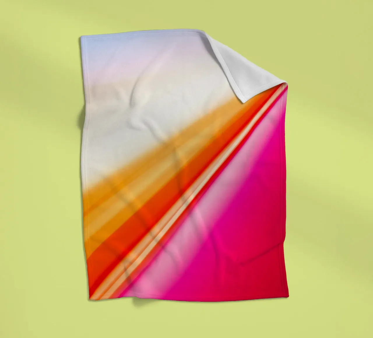 Pink Speed coperta in pile da Flo Klein