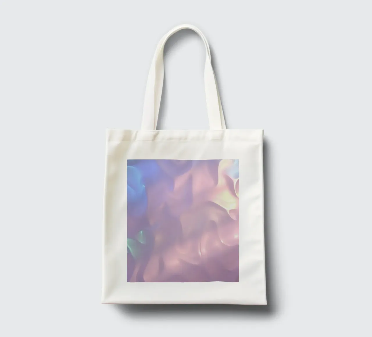 Soft abstract background design with flowing pastel colors tote bag by DesignDoodle