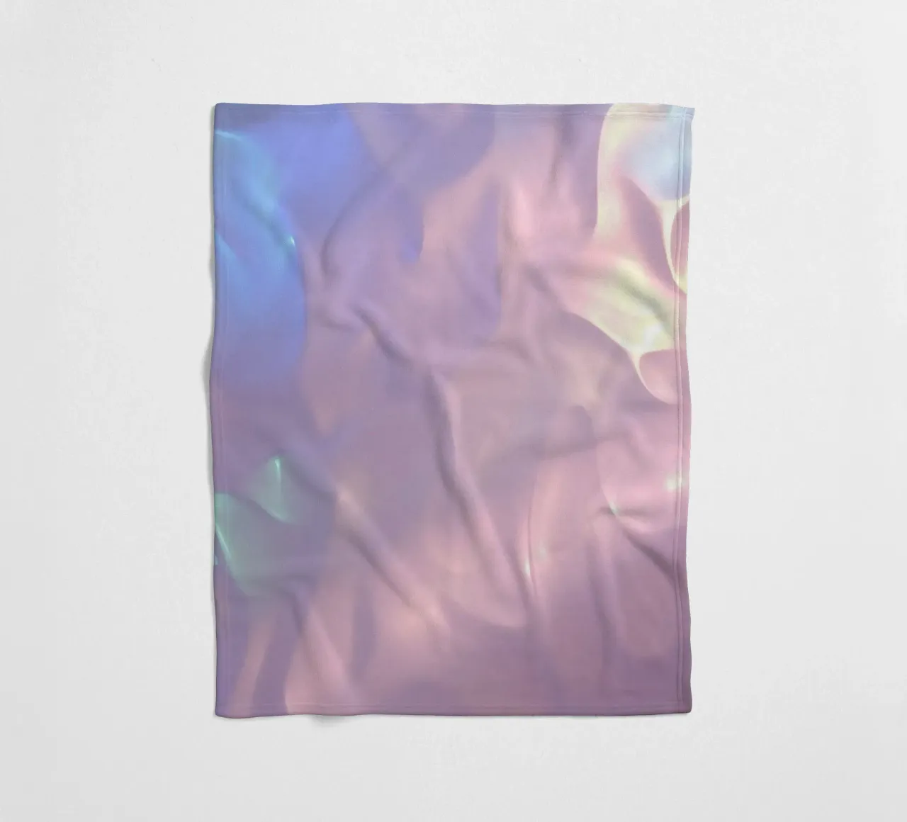 Soft abstract background design with flowing pastel colors fleece blanket by DesignDoodle