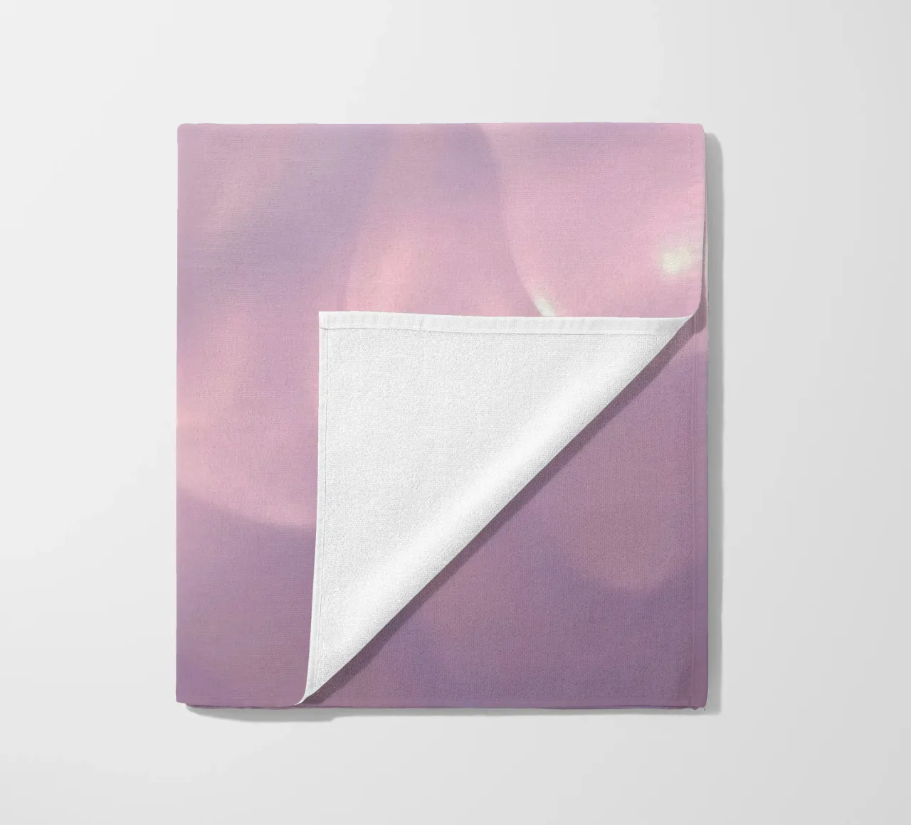 Soft abstract background design with flowing pastel colors beach towel by DesignDoodle