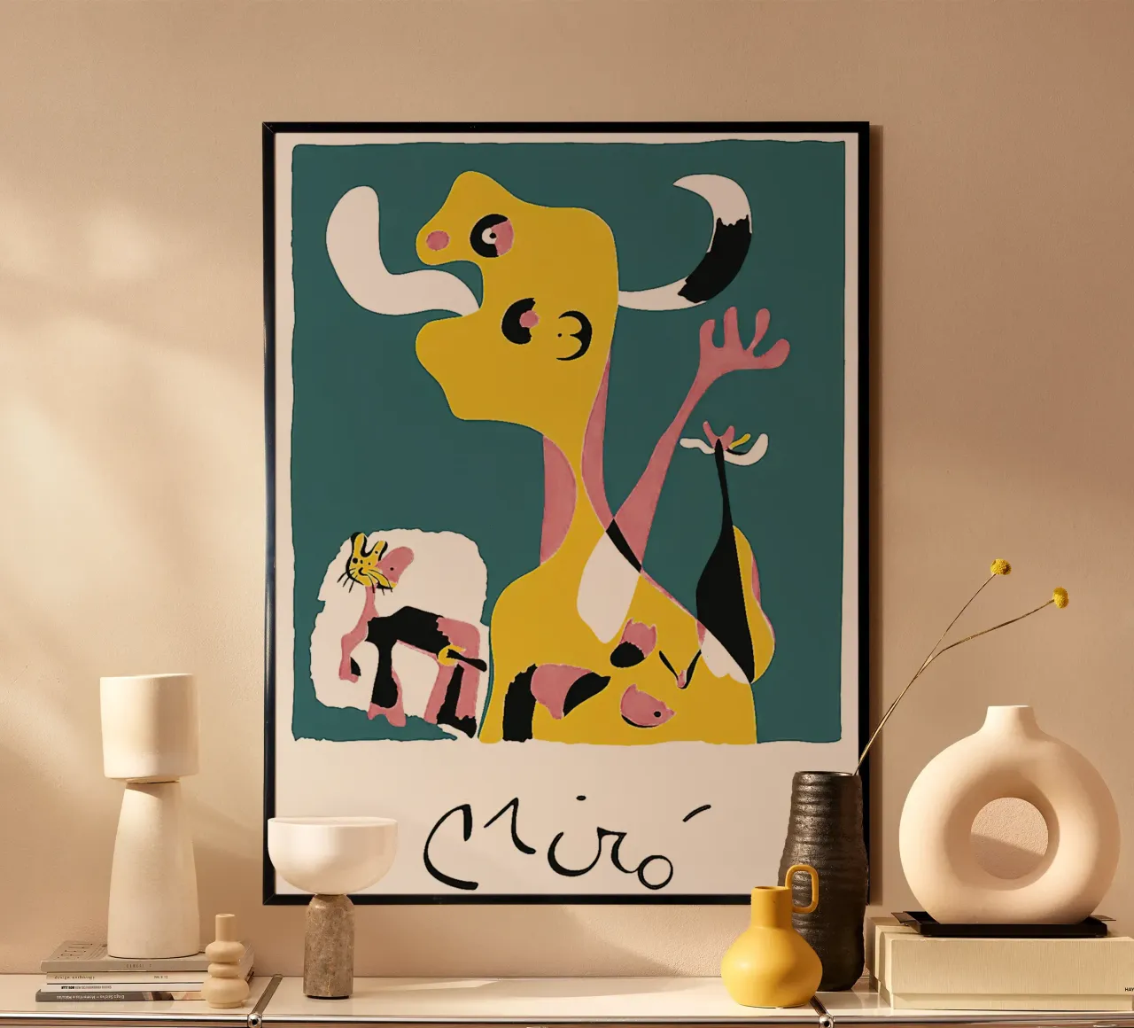 Miro poster con telaio in alluminio da phillipp veisenberg