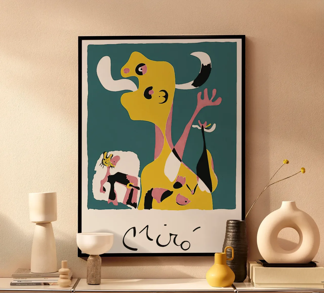 Miro poster con telaio in alluminio da phillipp veisenberg