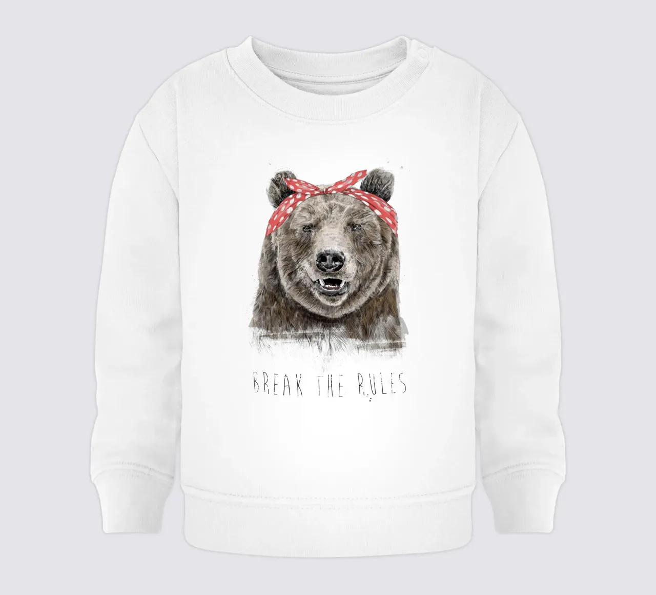 Break The Rules felpa neonato da Balazs Solti