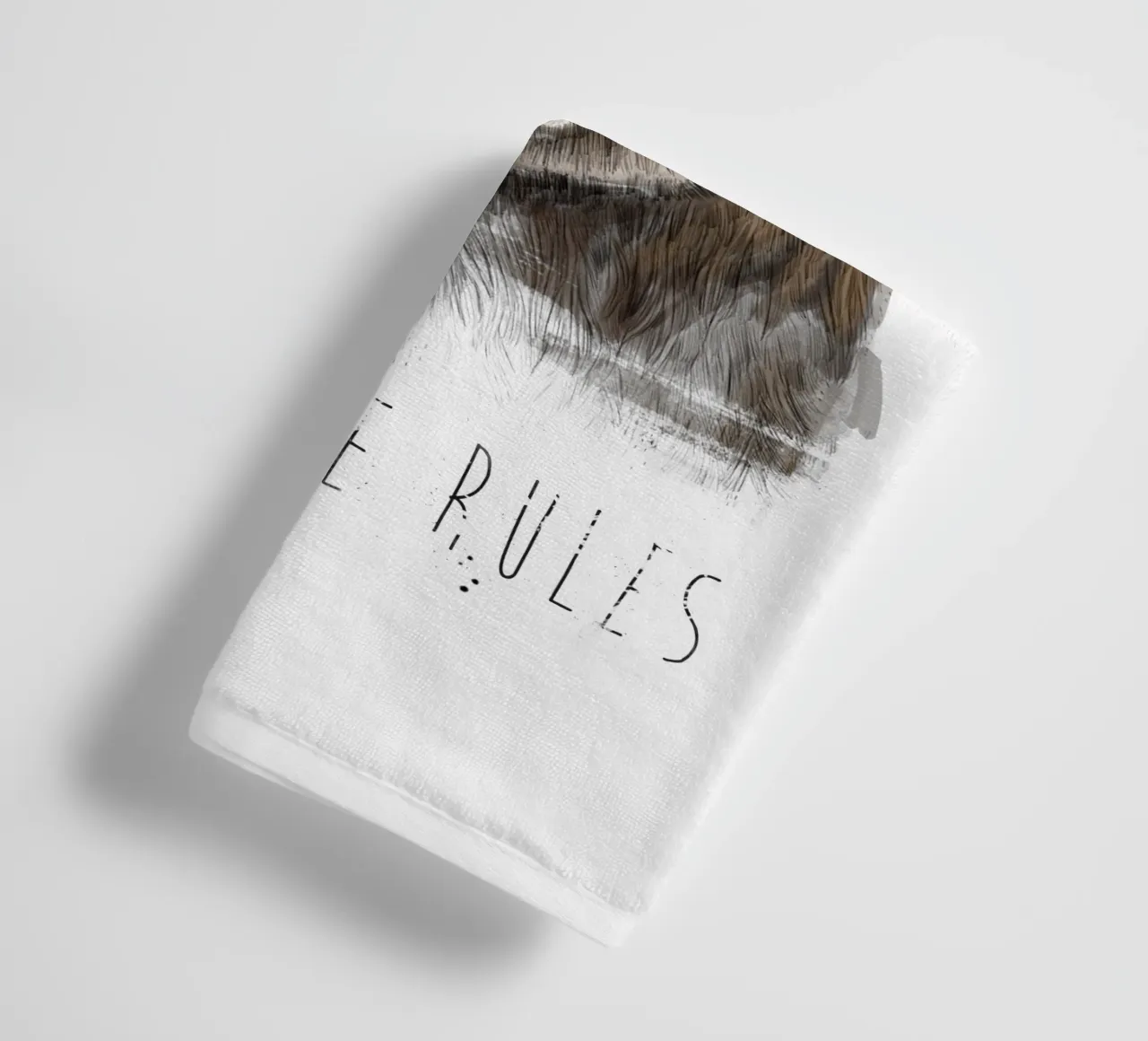 Break The Rules asciugamano da bagno da Balazs Solti