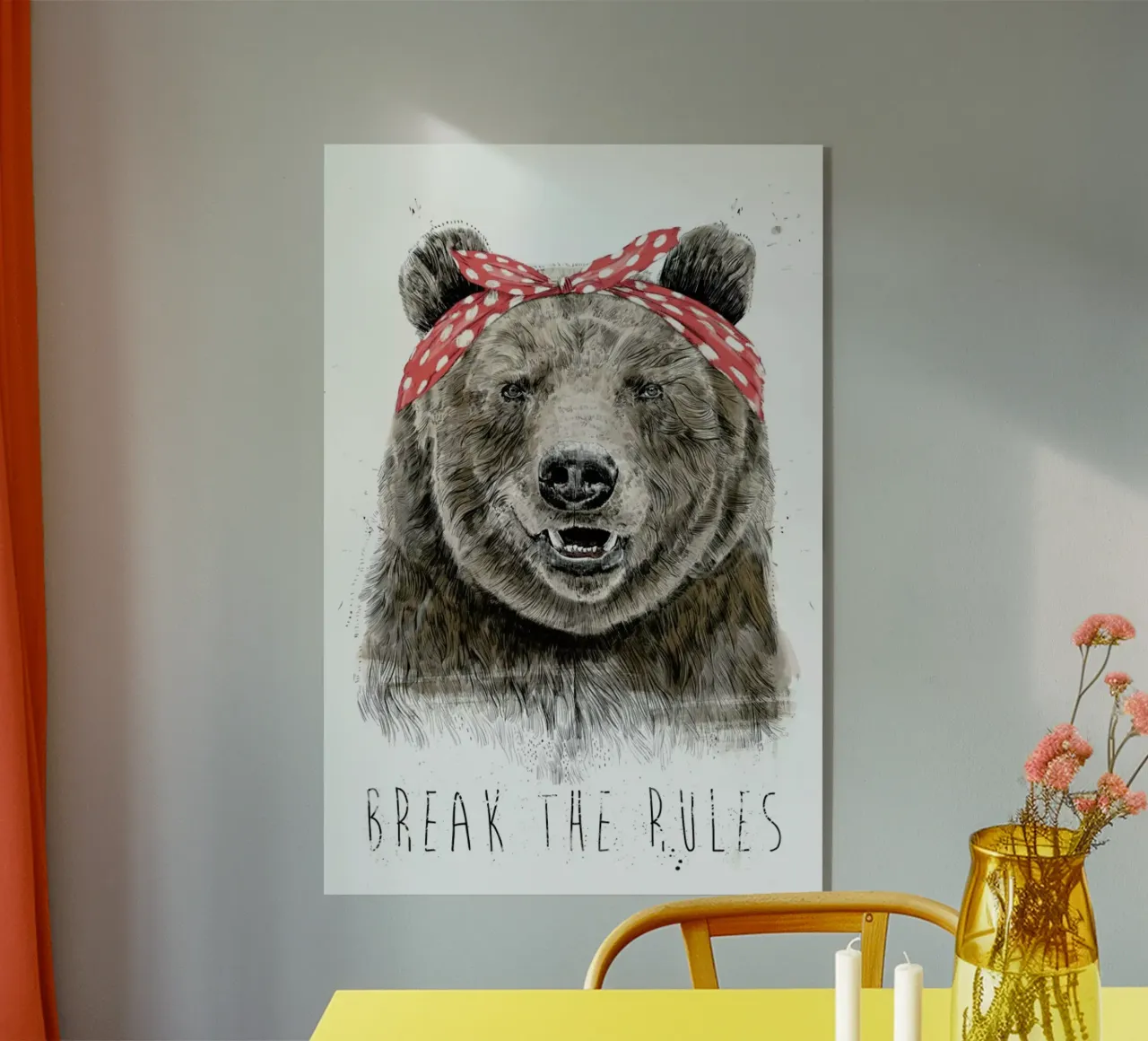 Break The Rules plexiglass da Balazs Solti