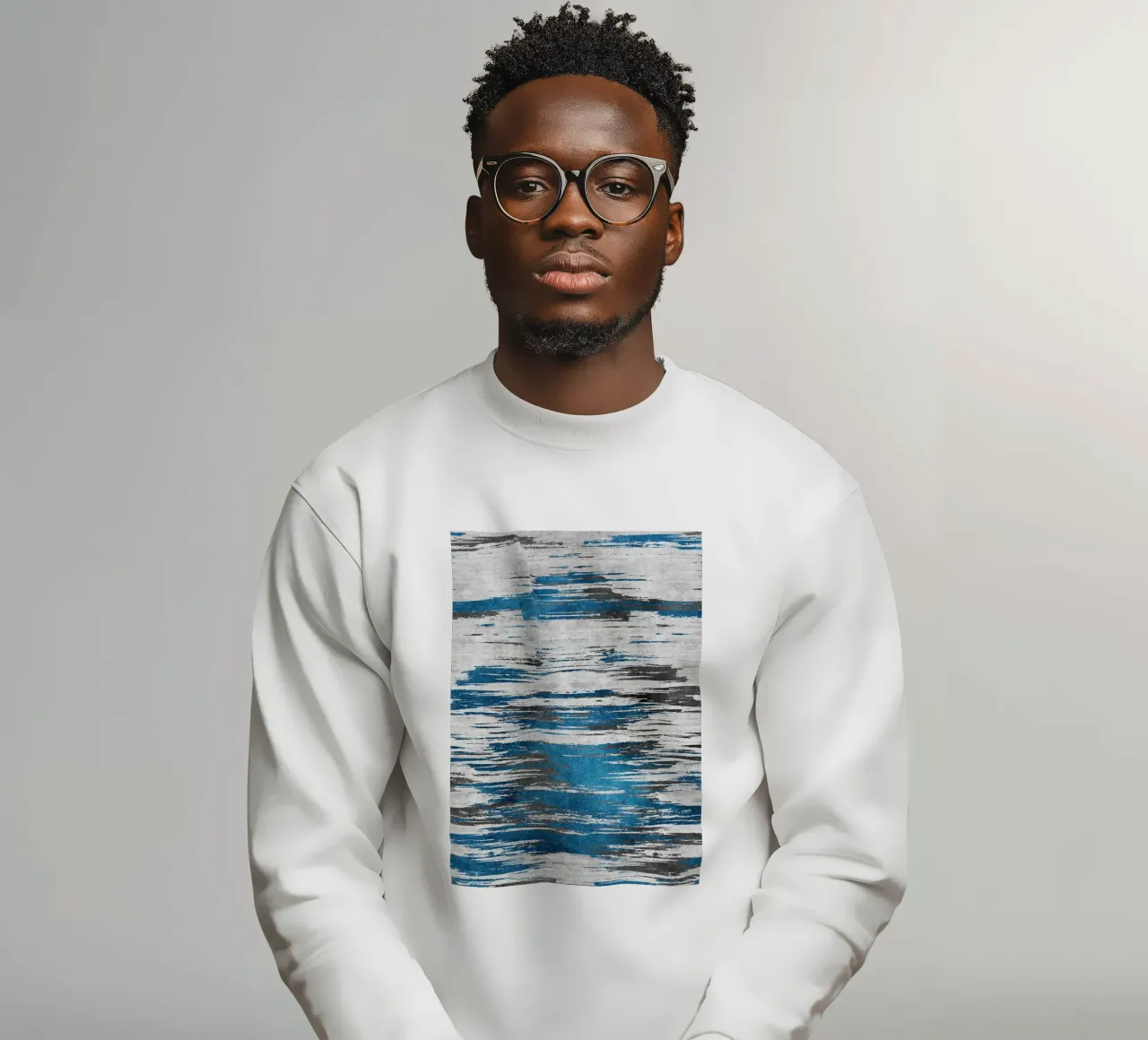 Abstract gray texture felpa da LisaArtes