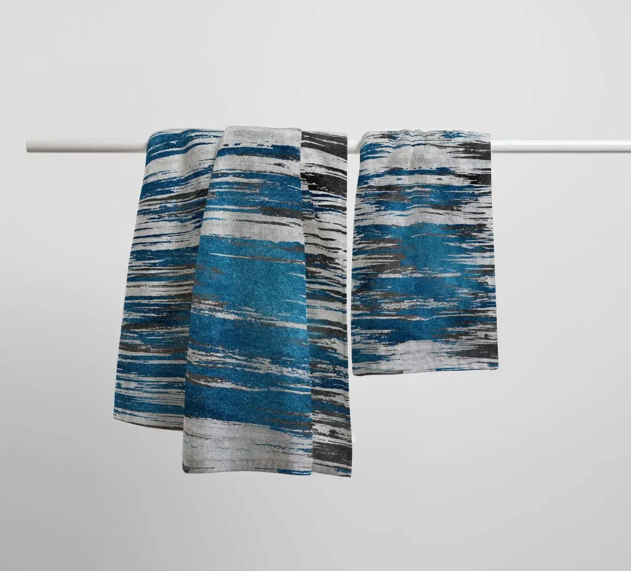 Abstract gray texture asciugamano da bagno da LisaArtes