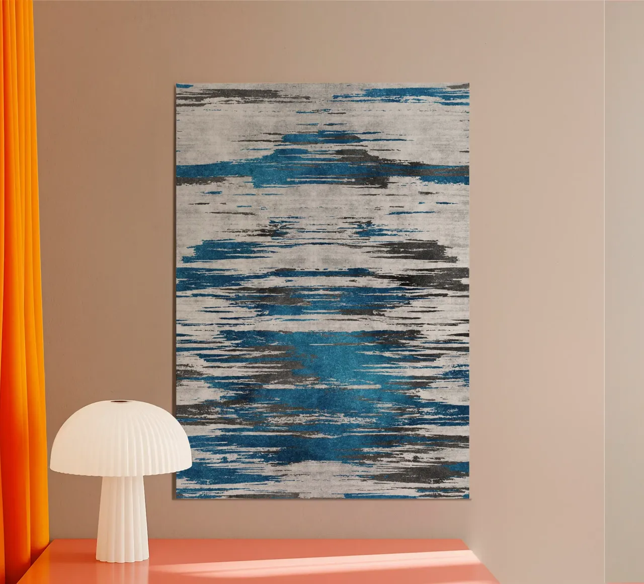 Abstract gray texture Poster von LisaArtes