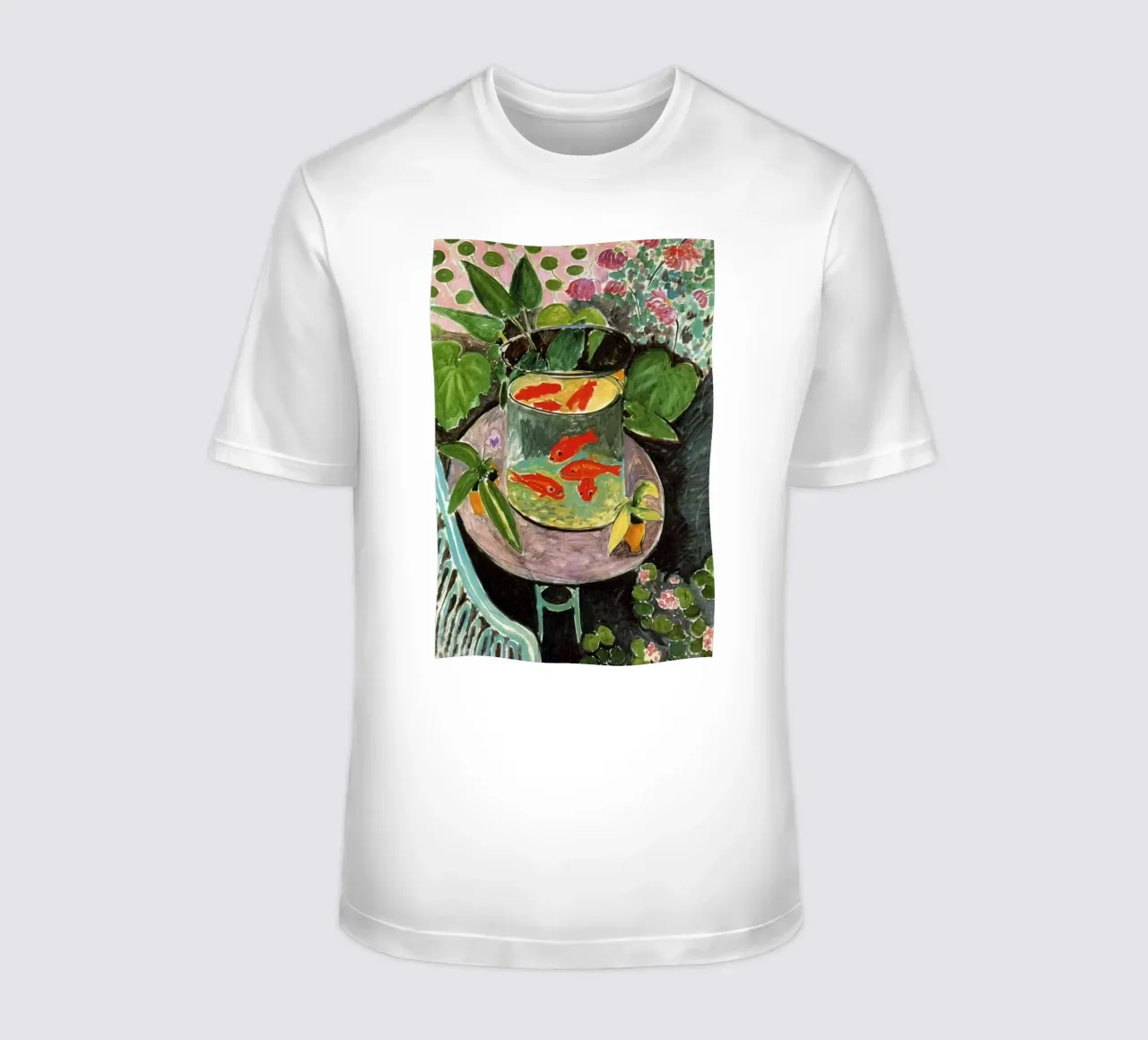 Henri Matisse Pesce rosso t-shirt da The Poster UK