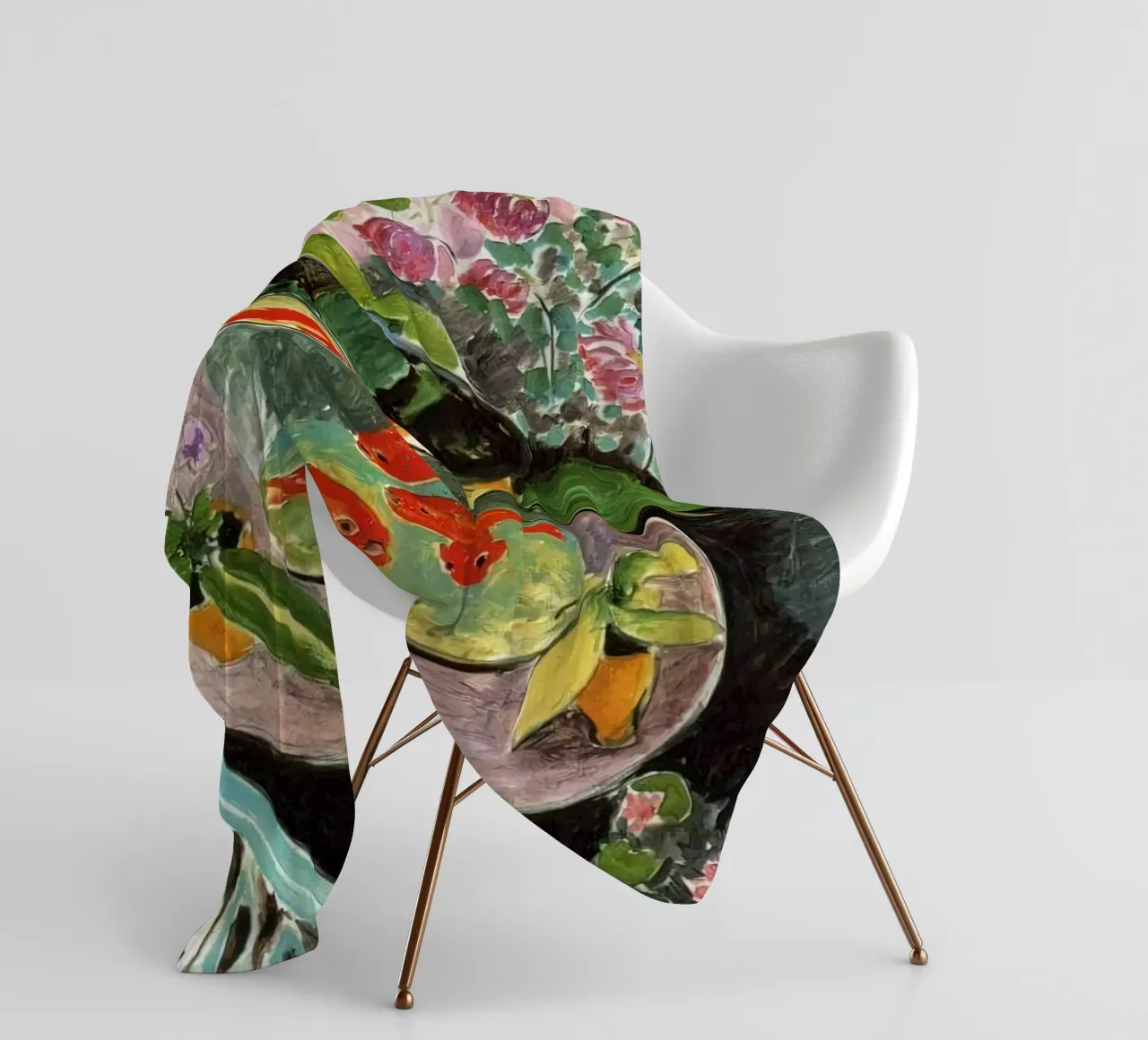 Henri Matisse Pesce rosso coperta in pile da The Poster UK
