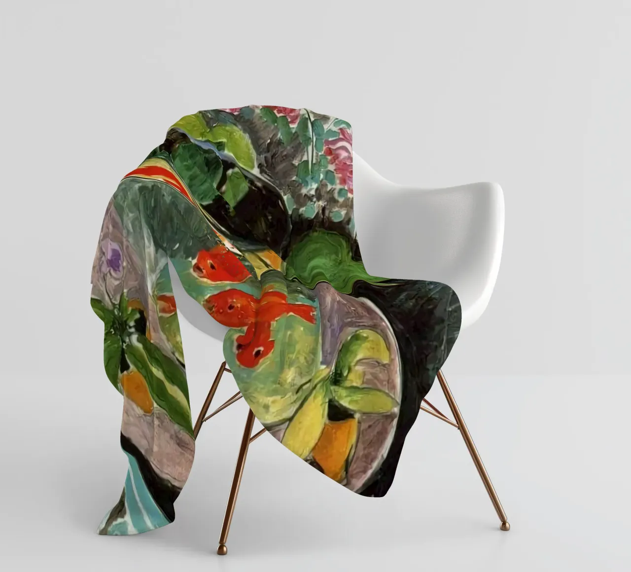 Henri Matisse Pesce rosso coperta in pile da The Poster UK