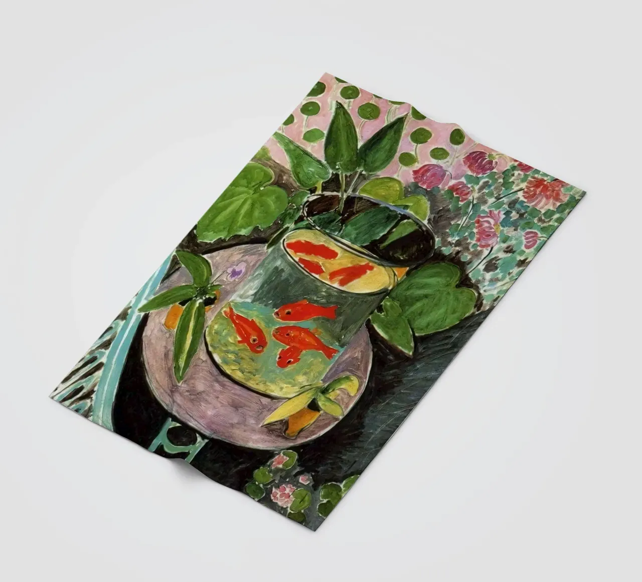 Henri Matisse Pesce rosso coperta in pile da The Poster UK
